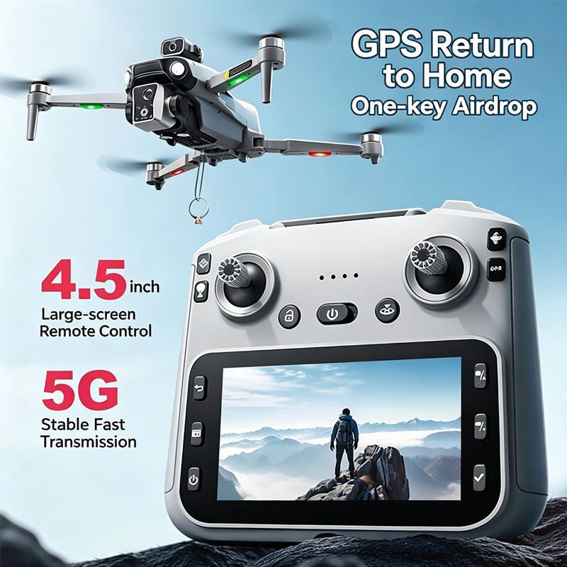 Drone Photogrammetry - Drone GPS K19 MAX avec caméra