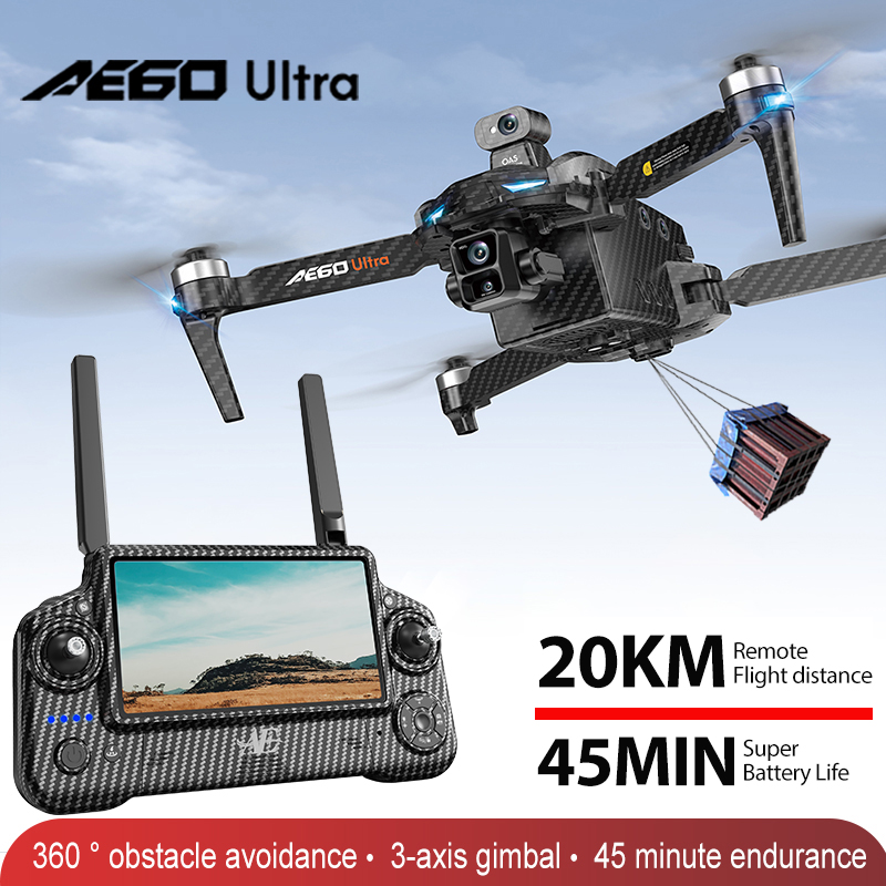 Drone Cinematic - AE60 GPS Drone professionnel 8K caméra