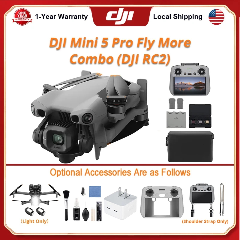 Kit de drones DJI Mini 5 Pro F - Drone Video Production avis et prix