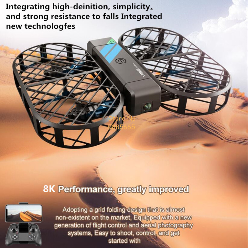 Caméra HD 8K 360 °   Protectio - Drone Cinematic avis et prix