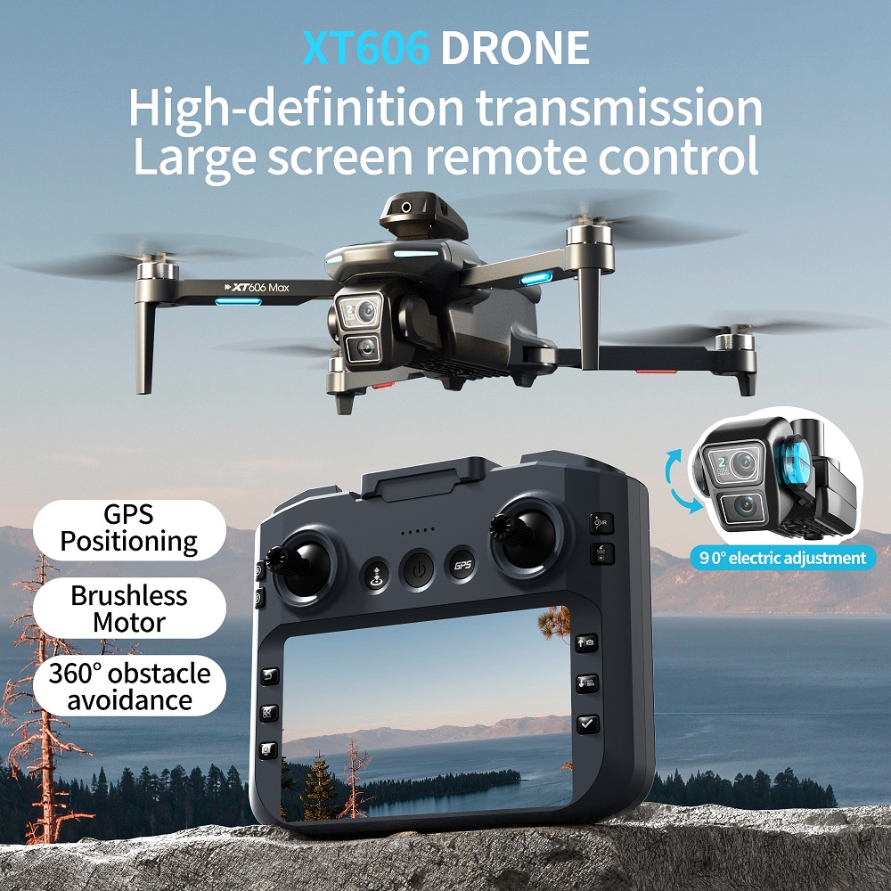 Drone XT606 MAX 3 batteries, c - Drone Surveying avis et prix
