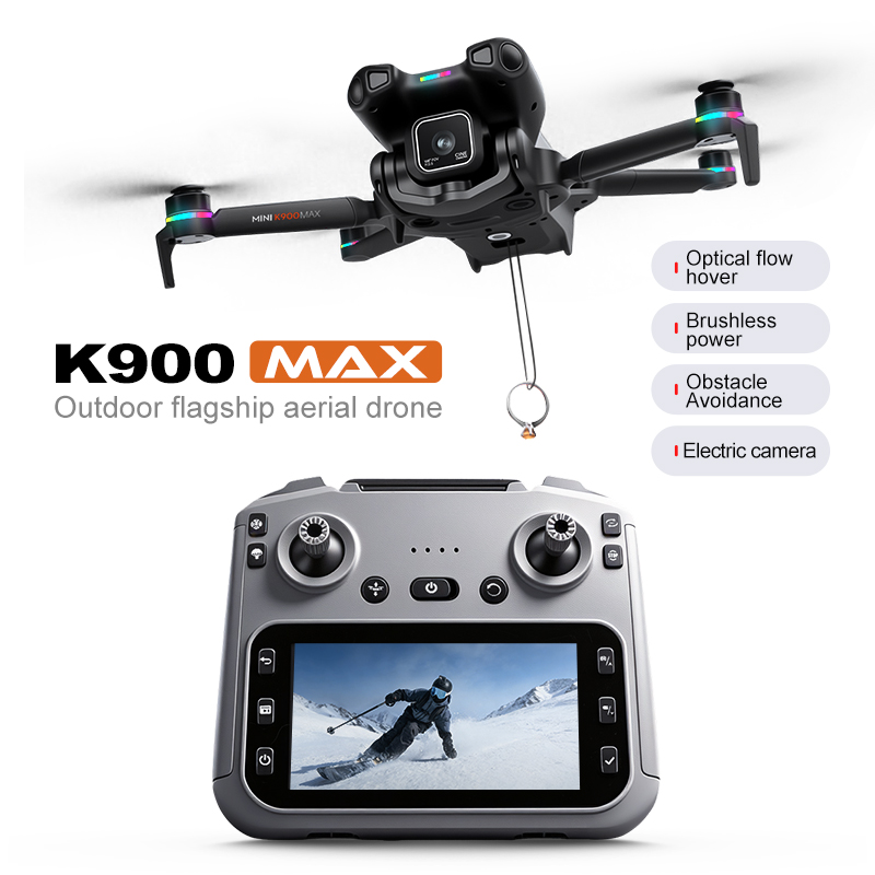 Nouveau Drone GPS K900 MAX ave - Drone Photogrammetry avis et prix
