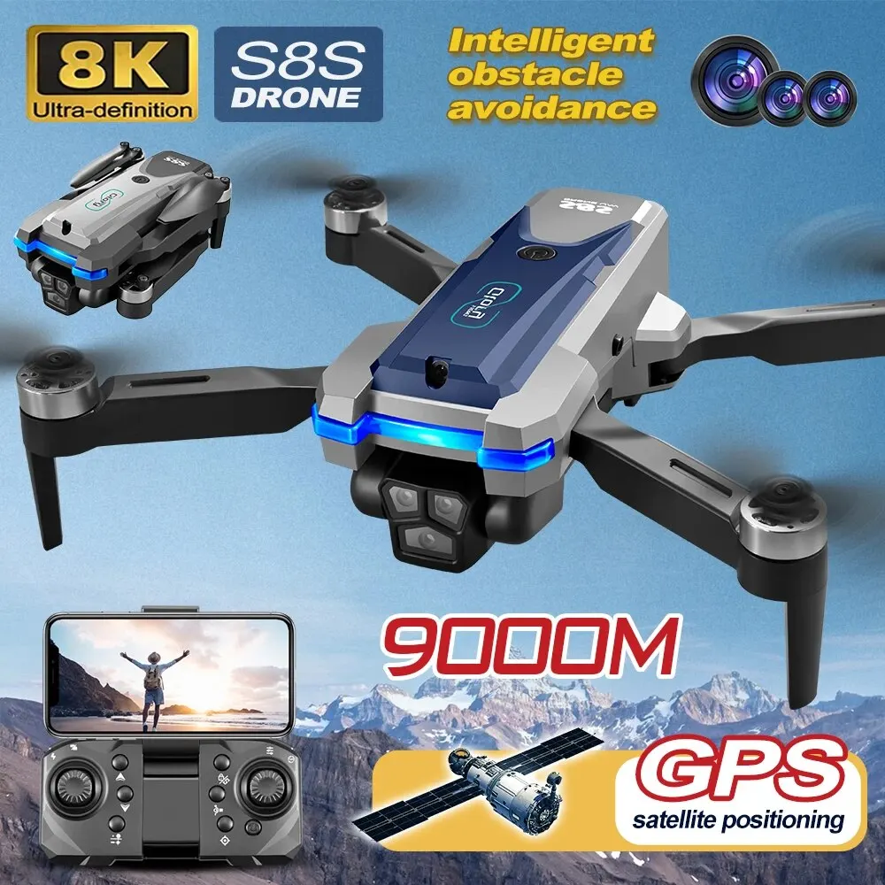 Drone GPS S8S 5G Wifi 8K HD po - Drone Cinematic avis et prix